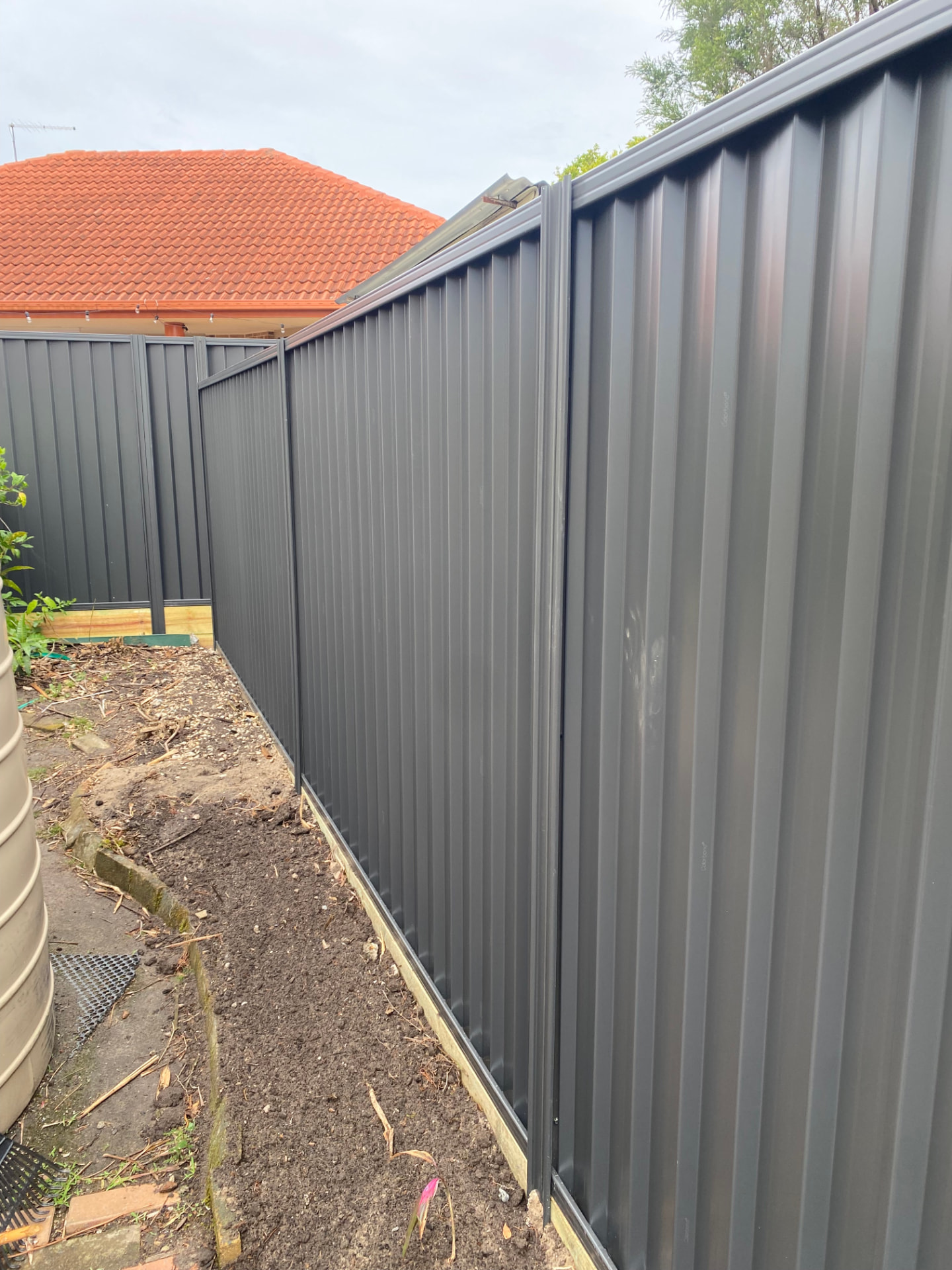 Monument Colorbond fence replacement job